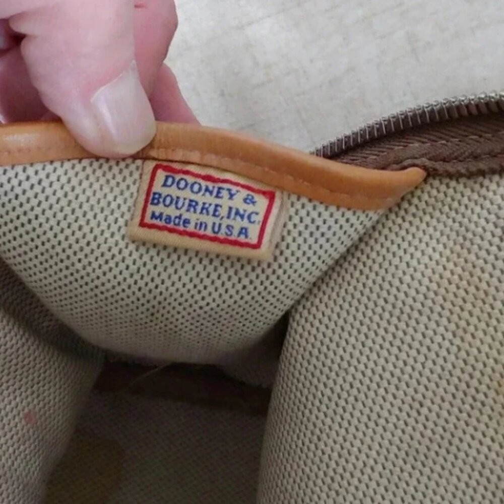 Two Dooney & Bourke  Beige and Brown Satchels For the Price of One - Picture 8 of 14
